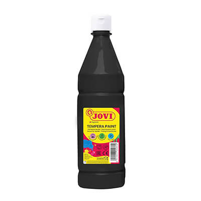Témpera líquida Jovi 1000ml negra