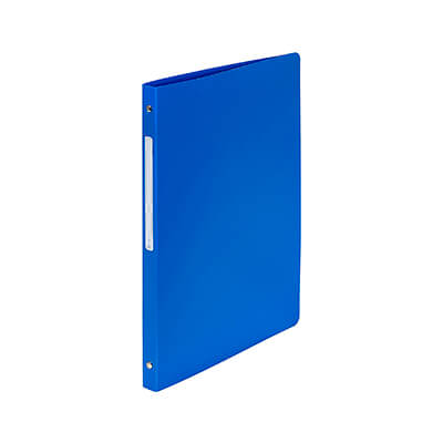 Carpeta  Exacompte A4 4 anelles 15Ø Opak blava