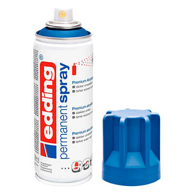 Aerosol permanent edding 5200 blau genciana mate