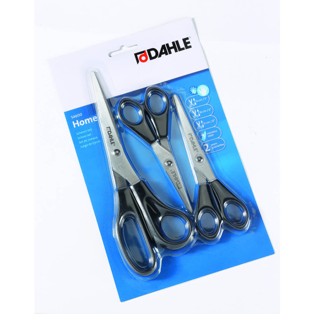 Tijeras Dahle 5"/ 6"/ 8" (pack 3)