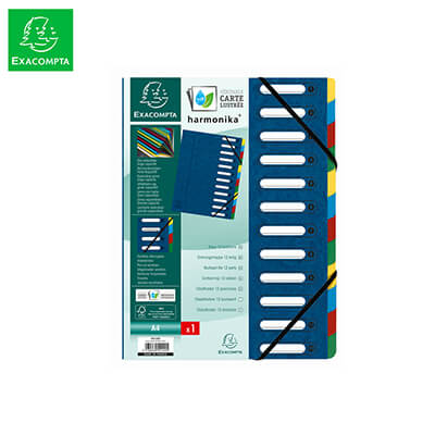 Clasificador fuelle A4 nature Future 12 comp.