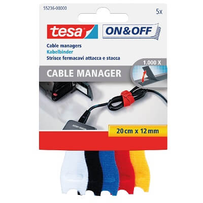 Organizador de cables Tesa ON & OFF
