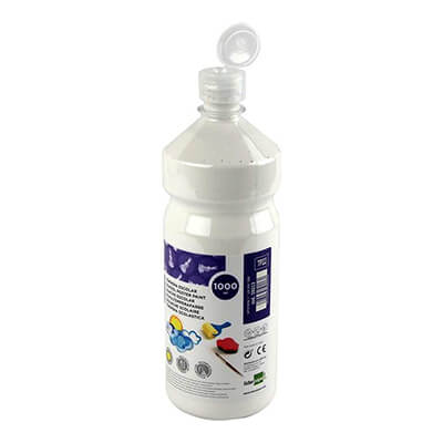Témpera líquida Liderpaper 1000 ml blanc