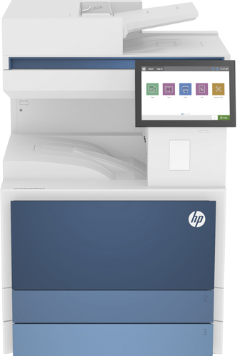 HP monocromo LaserJet Managed MFP E731dn