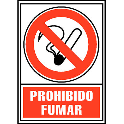 Señal "Prohibido Fumar" Archivo 2000