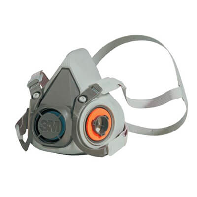 Media máscara 3M reutilizable 6200 mediana