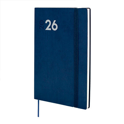 Agenda Finocam Mara SV/H 140x204 azul Cast