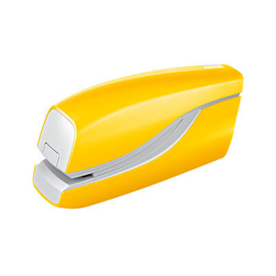 Grapadora eléctrica Petrus E-310 WOW amarillo