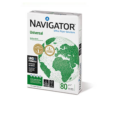 Paquete papel Navigator A3 80g 500h