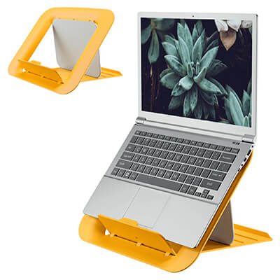 Suport ajustable Leitz Ergo Cosy groc