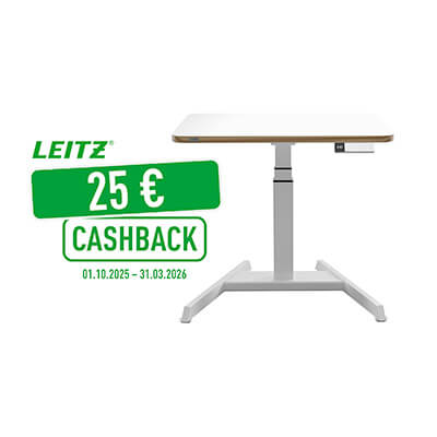Escriptori compacte elèctric Leitz Blanco