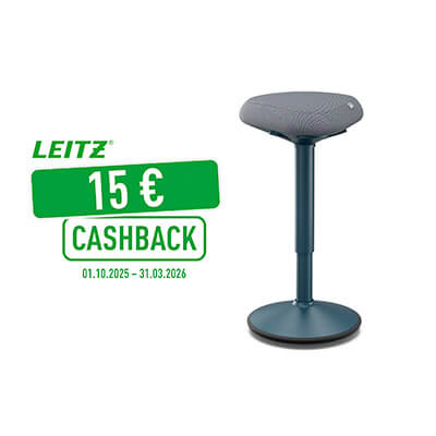 Taburete Active Comfort de pie Leitz gris oscuro