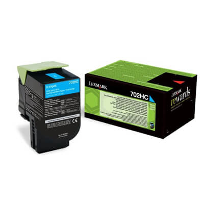 Lexmark optra C702 tòner cian 3000 cop