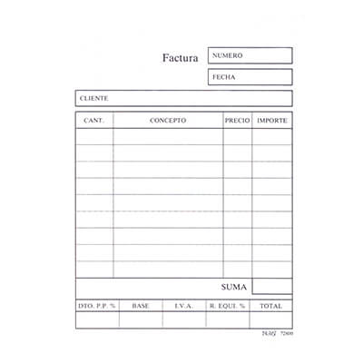 Factures 1/4 plantat 50/50/50 fulls