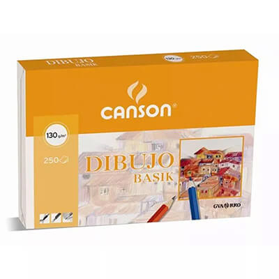 Ecopack dibujo Guarro A3 liso 130g 250 hojas