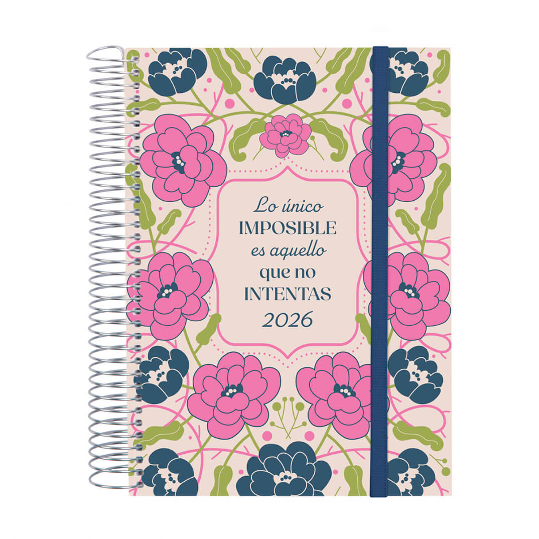 Agenda Finocam Diseños D/P"Imposible"Castellano