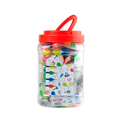 Bolsa 2 adaptador de plástico para lápiz