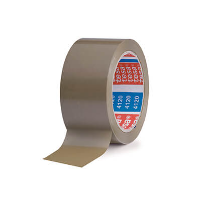 Cinta adhesiva PVC 50x132 marrón