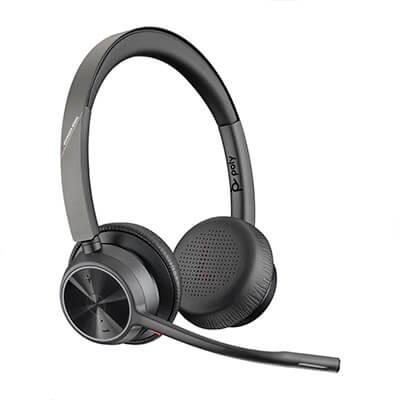 Auricular Poly Voyager 4320 USB-C +adaptador BT700