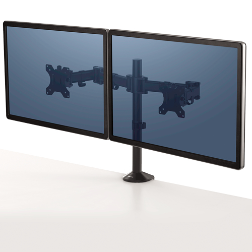 Brazo para Monitor doble Reflex Fellowes
