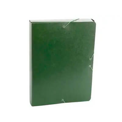 Carpeta projectes fermall PP llom 5cm verd