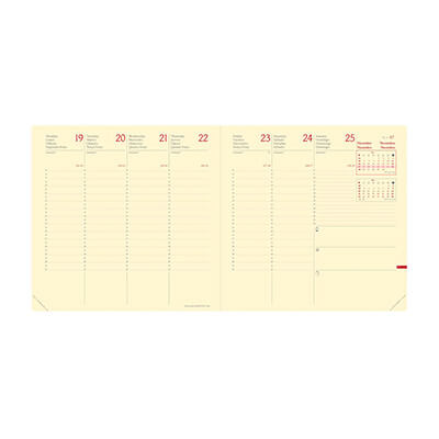 Recanvi agenda Executif Prestigio 16x16