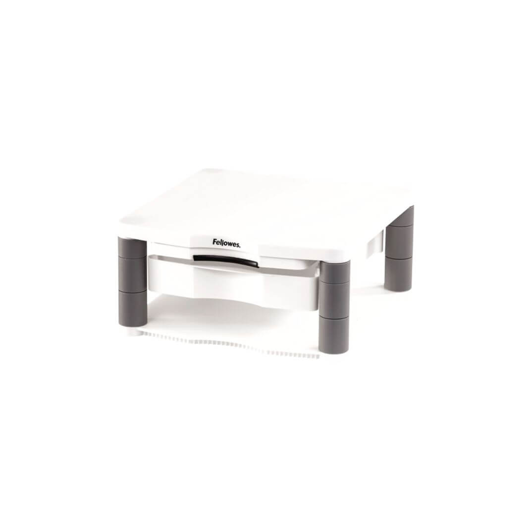 Elevador para monitor premium Fellowes Blanco