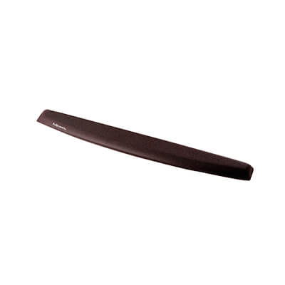 Reposacanells per teclat Memory Foam negre