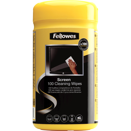 Dispensador 100 toallitas limpieza pantallas