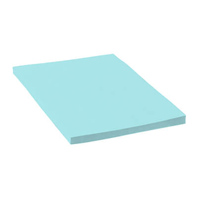 Paquete papel A3 160g azul pálido