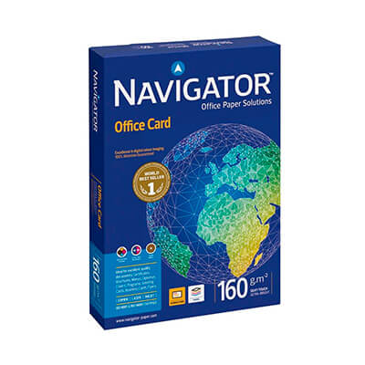 Paquete 250 hojas papel Navigator A4 160gr