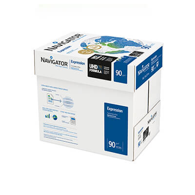 Caja papel Navigator Expression A4 90g 2500 hojas