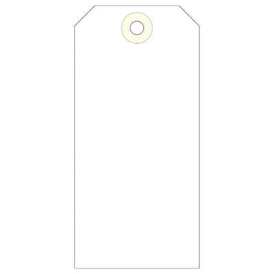 Caja de 1000 etiquetas con arandela 120x57mm