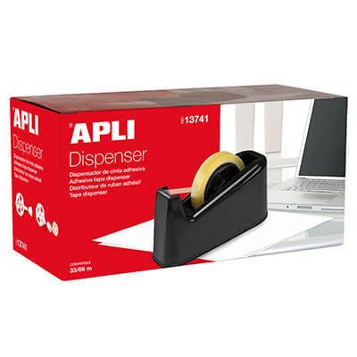 Porta-rotlles Apli cinta negre 33/66 metres