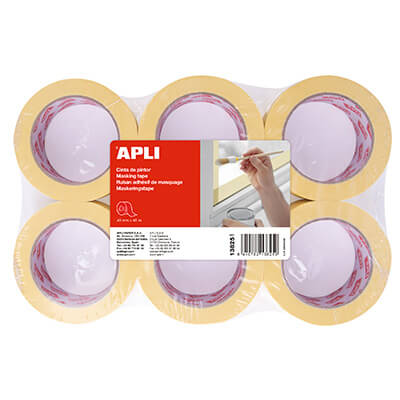 Cinta pintor Apli 48mm x 45m amarilla