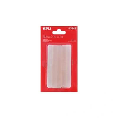 Pack 10 barres silicona de cola 10cm x 11mm