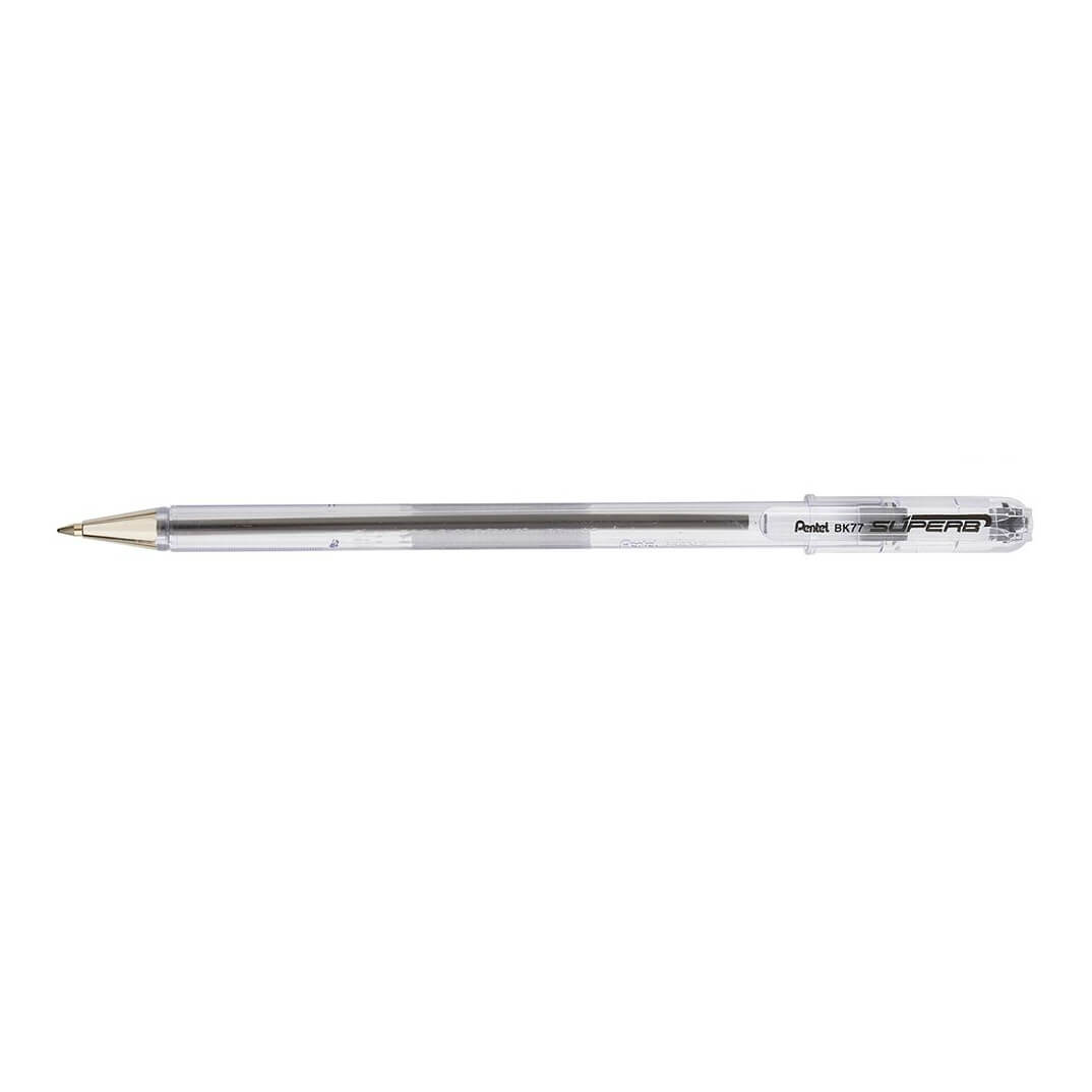 Bolígraf Pentel punta fina negre