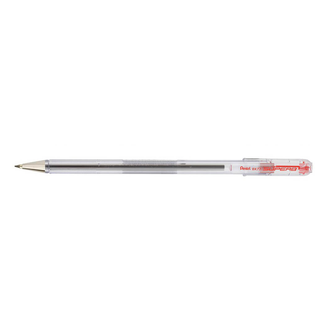 Bolígraf Pentel punta fina vermell