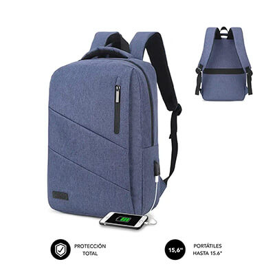 Mochila Subblim City Backpack 15.6" azul