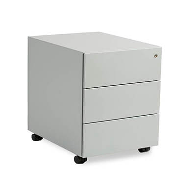 Calaixera MET buck de 3 calaixos gris clar 547x422