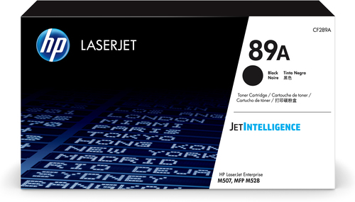 HP tóner original LaserJet 89A negro