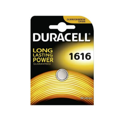 Pila botón Duracell CR1616 3v