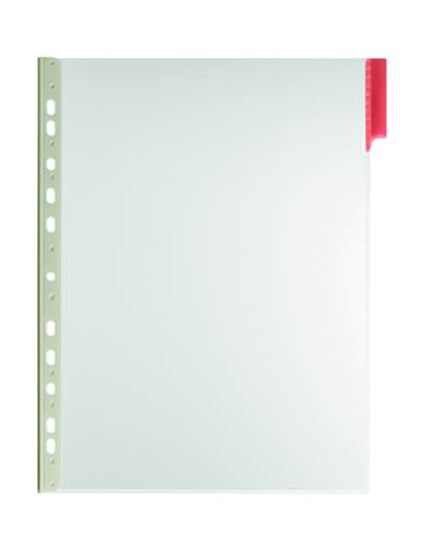 Funda clasificador A4 roja