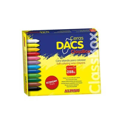 Caja 288 Dacs de colores "Economy pack"