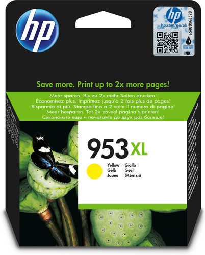 Cartucho tinta original HP 953XL amarillo