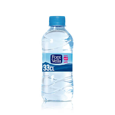 Botella agua Font Vella 330cc (pack 35)
