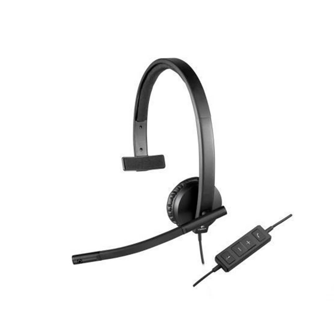 Auricular Logitech pc H570E usb mono
