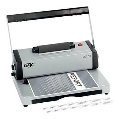 Enquadernadora espiral metàl·lica GBC MC59