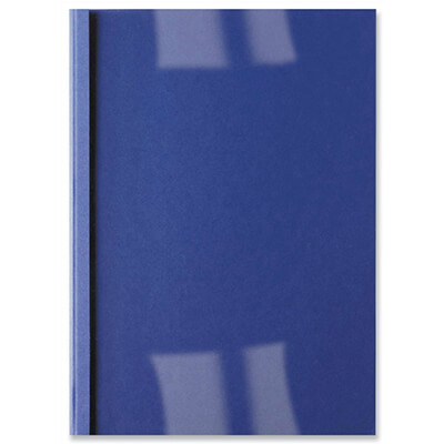 Carpeta térmica Ibileather GBC 3mm azul (pack 100)