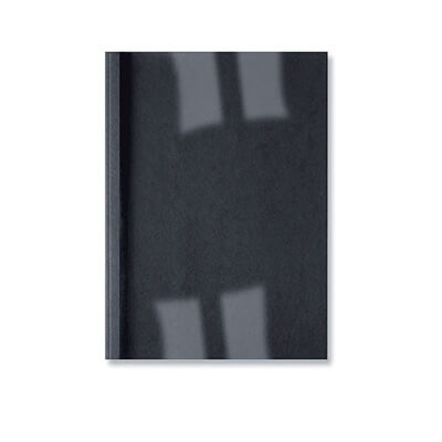 Carpeta térmica Ibileather GBC 1.5mm negro (100u.)